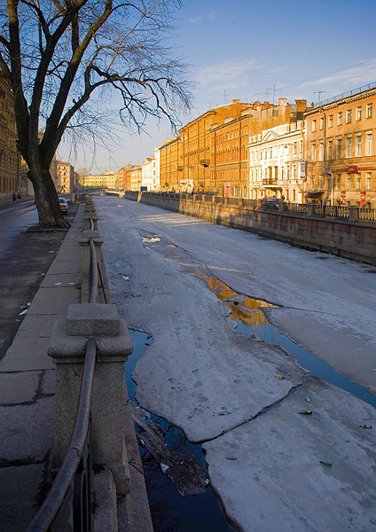 фото "апрель, утро, канал" метки: архитектура, пейзаж, 