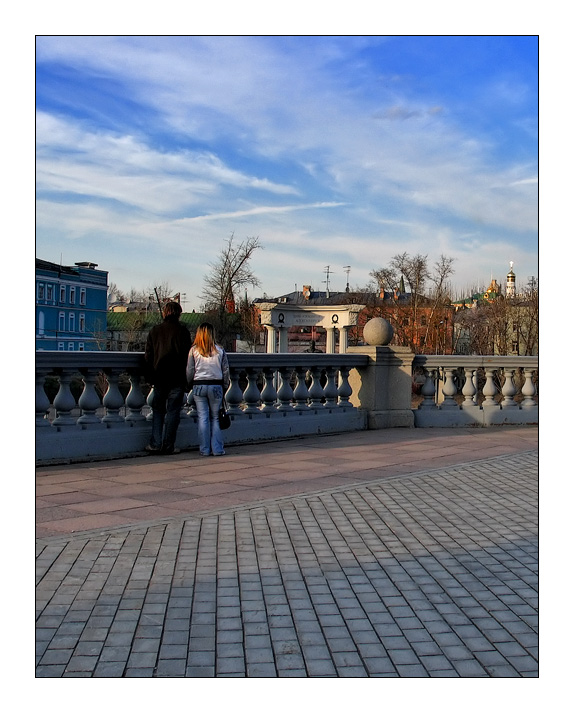 фото "Любовь.. весна.. Москва..." метки: архитектура, пейзаж, 