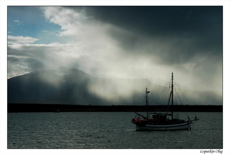 фото "On a harbour of Puerto Natales" метки: пейзаж, путешествия, Южная Америка