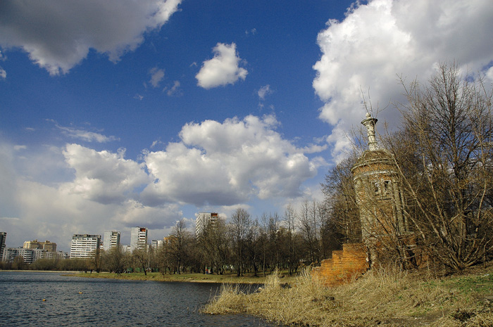 photo "Mikhalkovo, Moscow" tags: architecture, landscape, clouds