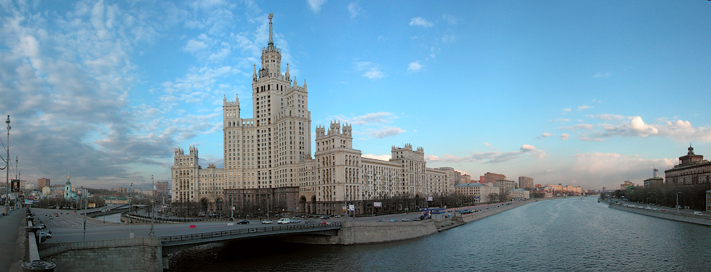 photo "One of 7 old Moscow  skyscrapers" tags: architecture, panoramic, landscape, 