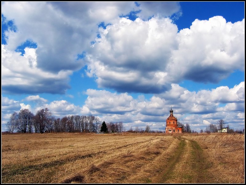 photo "***" tags: landscape, clouds, spring