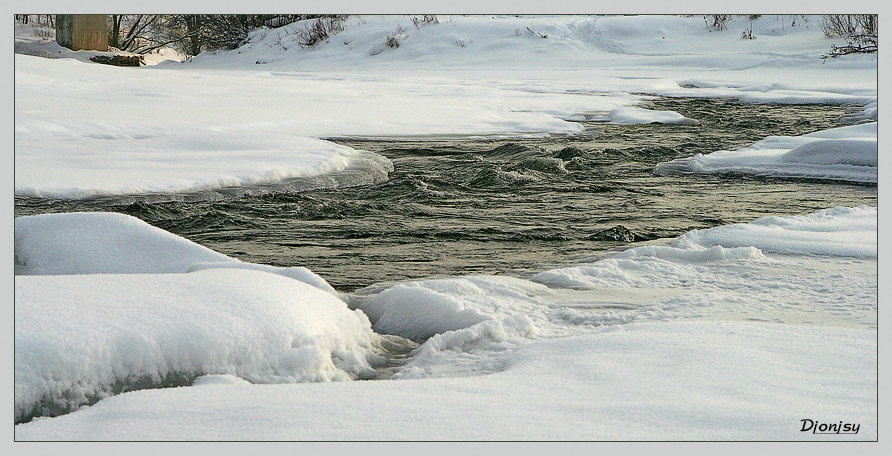 photo "Winter stream II" tags: landscape, water, winter