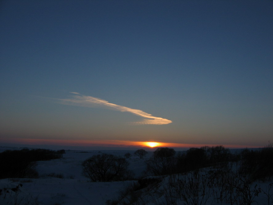 photo "***" tags: landscape, sunset, winter