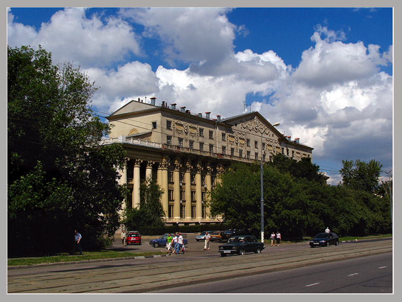 фото "Институт горного дела  в Москве" метки: архитектура, пейзаж, 