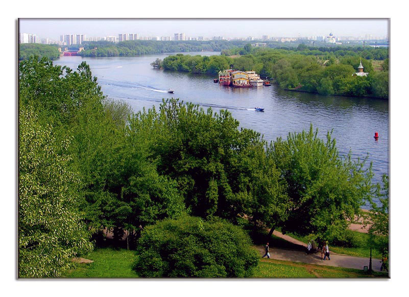 photo "Spring in Moscow-river" tags: landscape, water