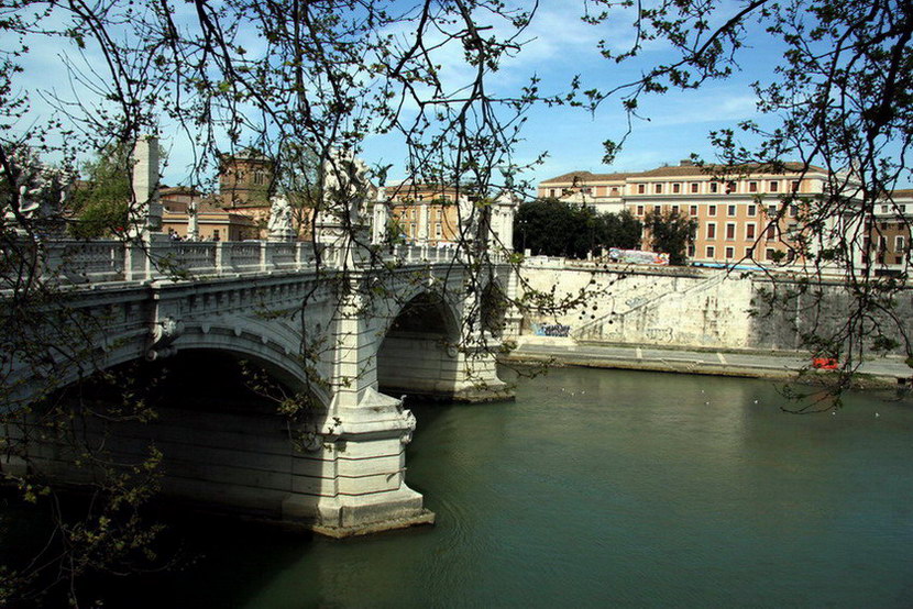 фото "Castel SantAngelo (Rome)" метки: пейзаж, путешествия, Европа