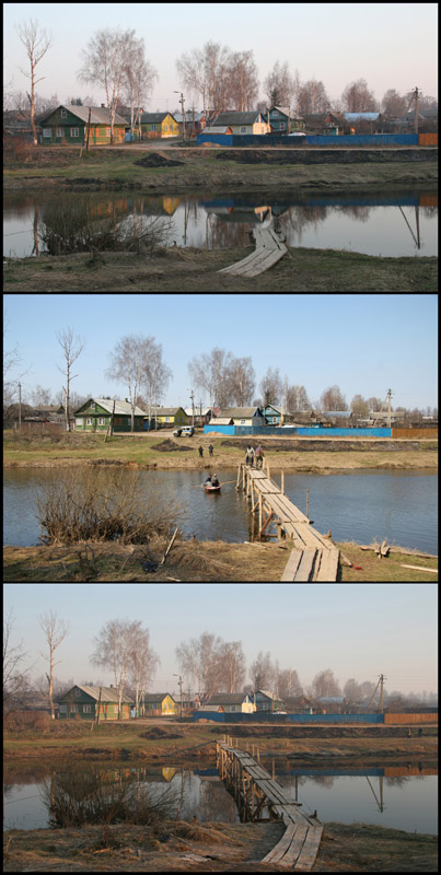 photo "Morning... Day... Evening or a birth of the bridge" tags: landscape, spring, water