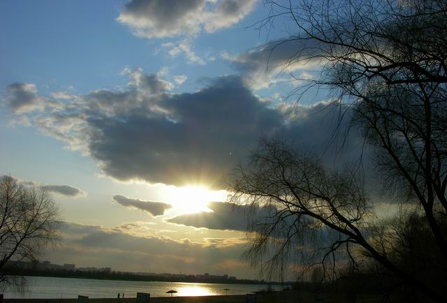 photo "закат" tags: landscape, clouds, sunset