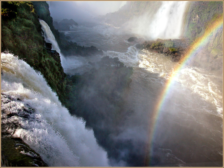 photo "a dive in the rainbow..." tags: landscape, nature, water