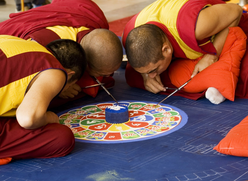 photo "On a visit at the Tibetan monks №2" tags: travel, genre, 