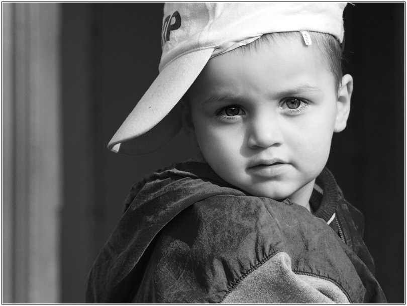 photo "***" tags: portrait, black&white, children