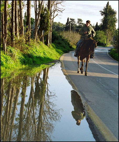 photo "Horseman" tags: misc., 