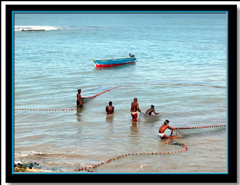 photo "st lucia fishermen" tags: travel, 