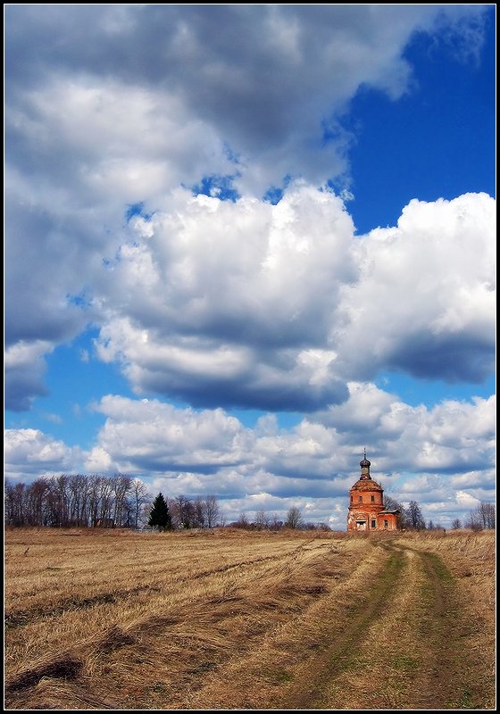 photo "***" tags: landscape, clouds, spring