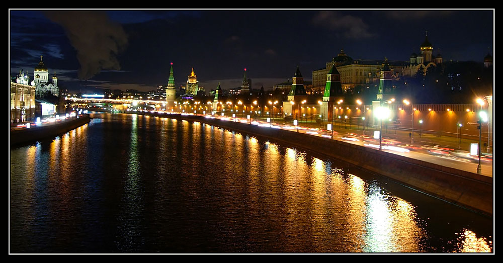 photo "Kremlin" tags: landscape, night