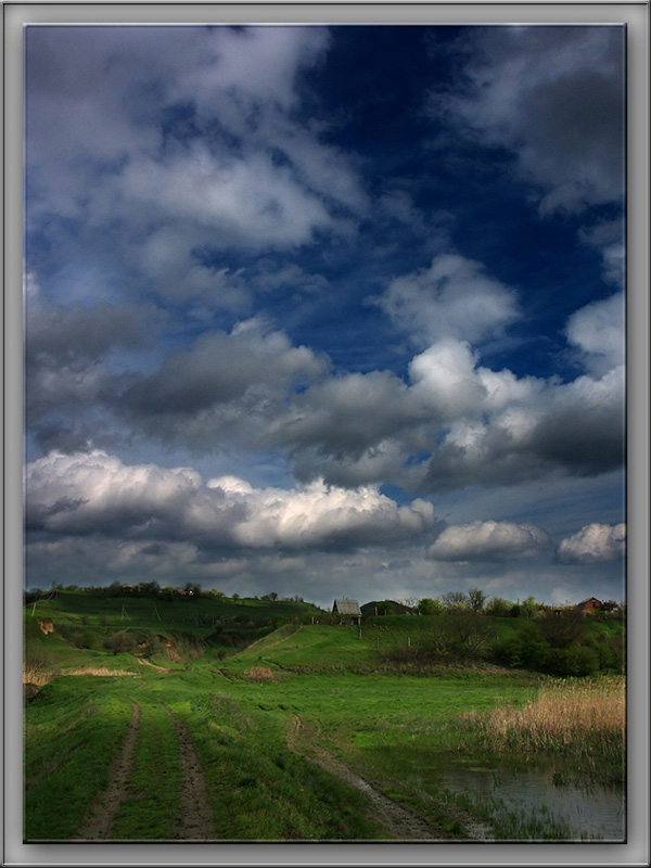 photo "***" tags: landscape, clouds, spring