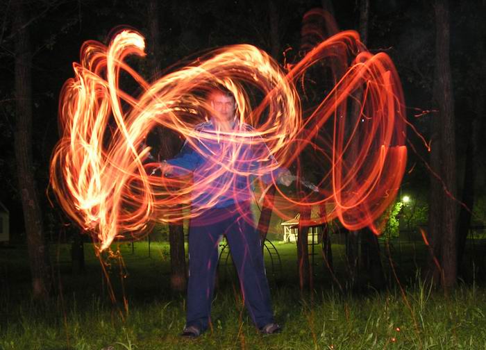 photo "A man with a fire" tags: nature, travel, 