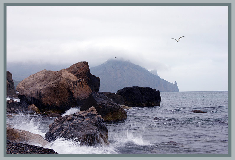 photo "Cloudy Kara-Dag view" tags: landscape, mountains