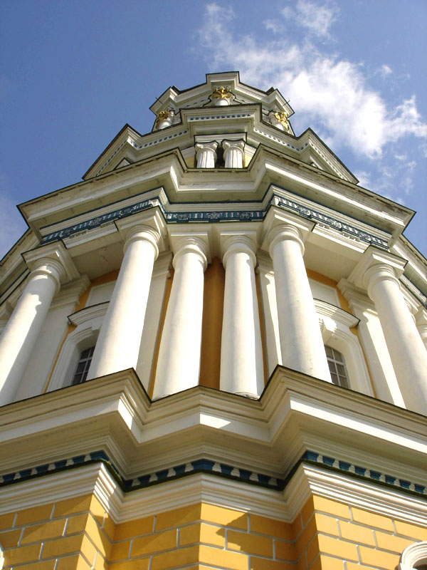 photo "Dormition Cathedral Belfry" tags: architecture, travel, landscape, Europe