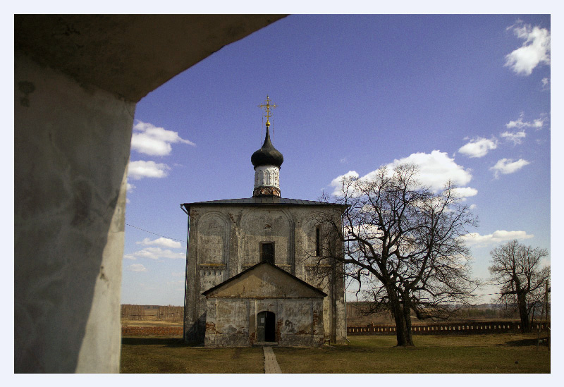 фото "кидекша. вид на церковь бориса и глеба" метки: архитектура, путешествия, пейзаж, 