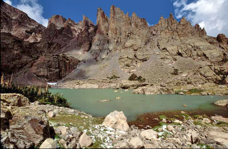 photo "Sky Pond" tags: landscape, mountains