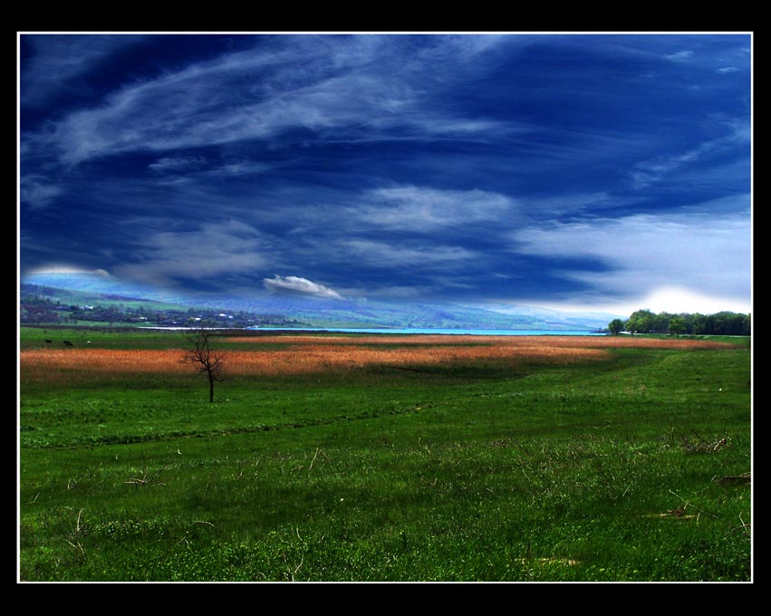 photo "По дороге домой" tags: landscape, clouds