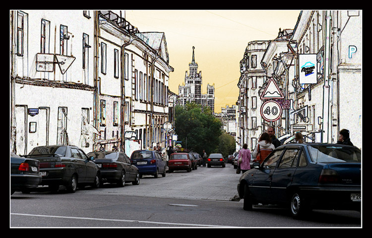 фото "Город всё стерпит." метки: архитектура, пейзаж, 