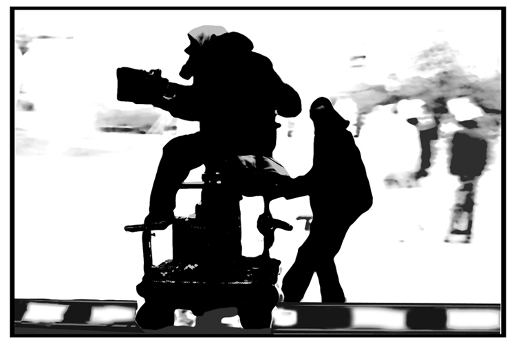 фото "Тень оператора часть 2: Прокат на 35mm" метки: черно-белые, репортаж, 