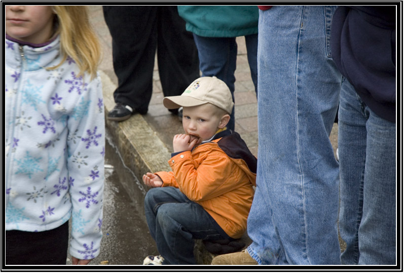 photo "'That chocolate candy was so sweet! Maybe I can keep some on my tongue for the future...'" tags: humor, reporting, 