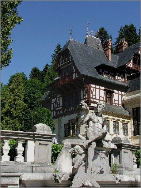 photo "Castle  in mountains of Transylvania..." tags: travel, Europe