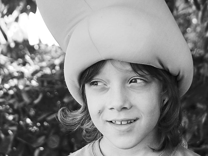 photo "Peter Pan" tags: portrait, black&white, children