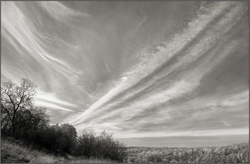 photo "Sky" tags: landscape, black&white, 