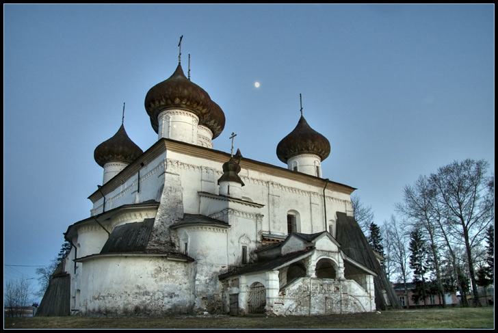 фото "Каргополь. Христорождественский собор." метки: архитектура, путешествия, пейзаж, Европа