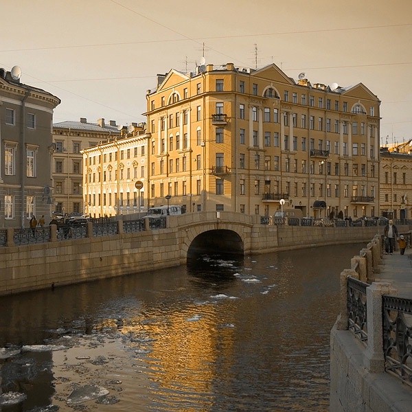 фото "Последний ледоход на Мойке" метки: архитектура, пейзаж, 