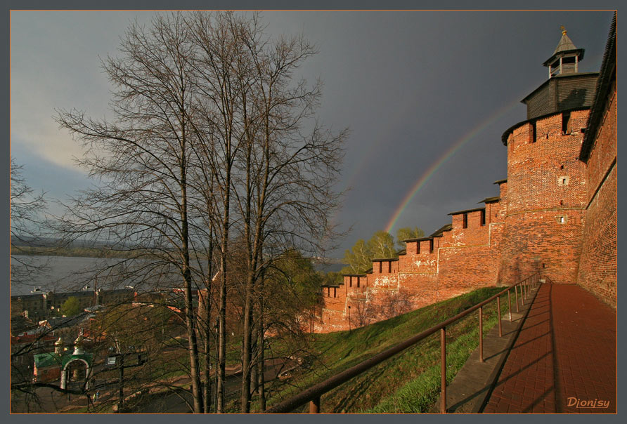 photo "In the Kremlin after rain" tags: architecture, landscape, 