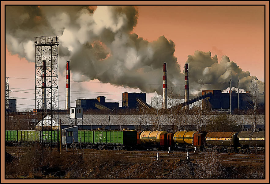 photo "Industrial zone" tags: architecture, landscape, 