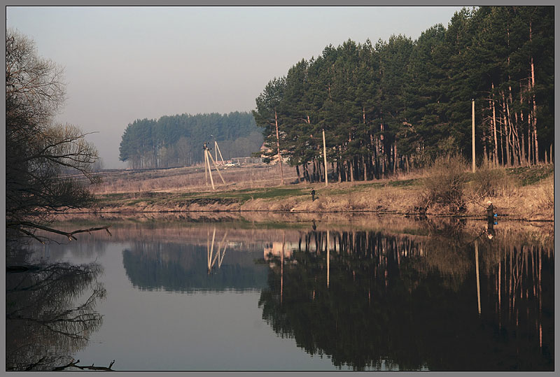 photo "Evening fishing" tags: landscape, nature, water