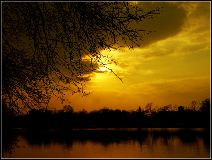 photo "How wheater tommorow?" tags: landscape, sunset, water