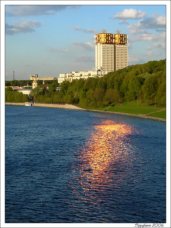 photo "Magic reflection" tags: architecture, landscape, sunset