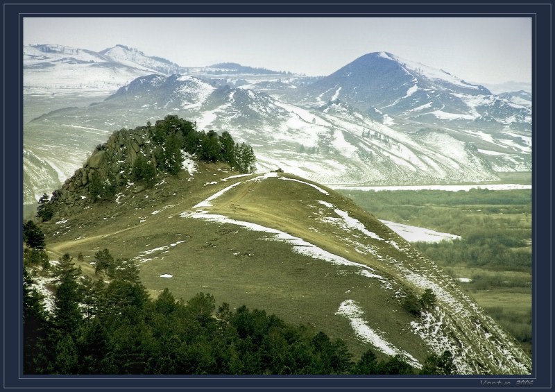 photo "Spring is not behind the mountains..." tags: landscape, mountains