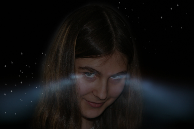 photo "***" tags: portrait, montage, woman