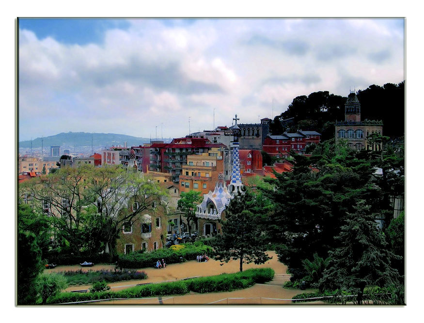 photo "Park Guel. Barselona. Gaudi." tags: architecture, travel, landscape, Europe