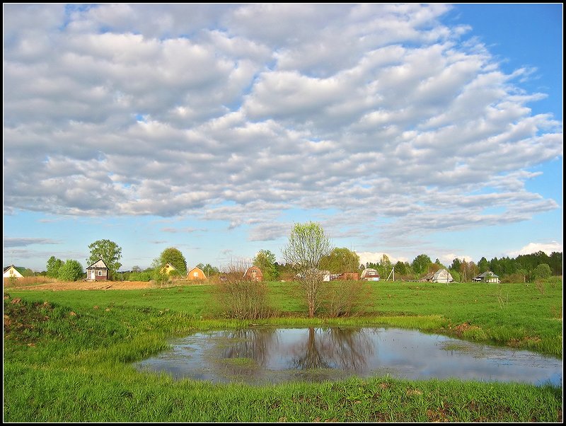 photo "***" tags: landscape, clouds, spring