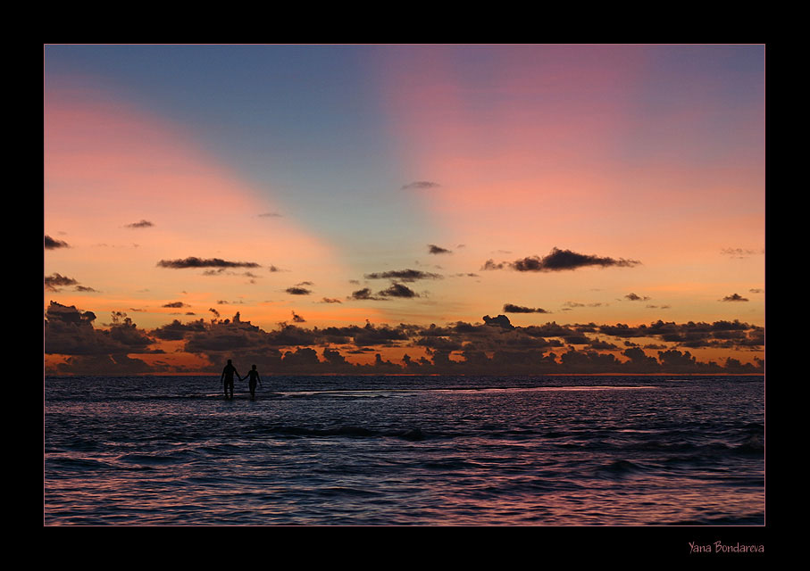 photo "The world for a two" tags: landscape, sunset, water