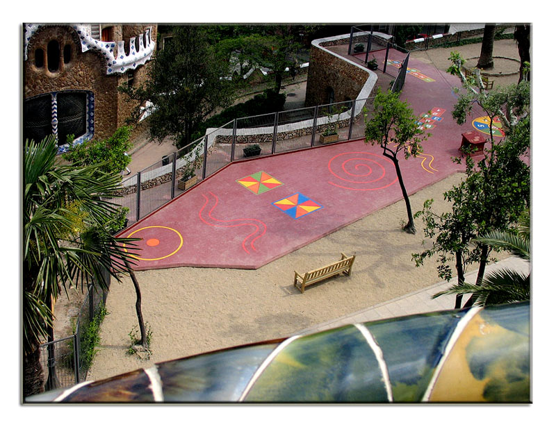 photo "Park Guel. Barselona. Gaudi. 3" tags: architecture, travel, landscape, Europe