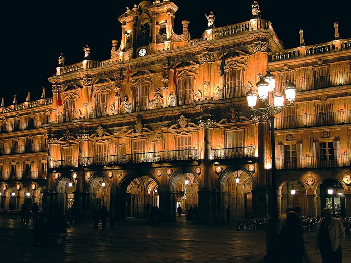 фото "Salamanca" метки: архитектура, пейзаж, ночь