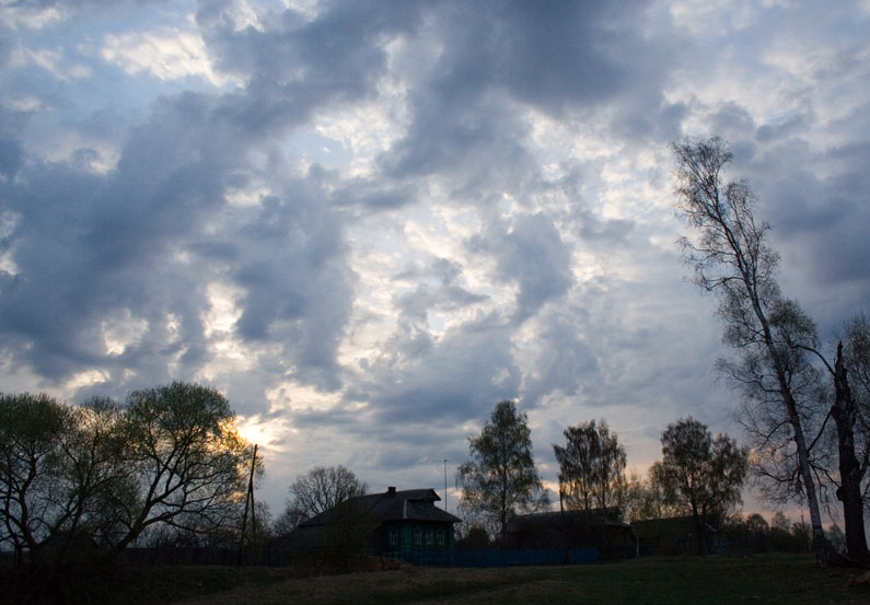 photo "In The Morning" tags: landscape, clouds, spring