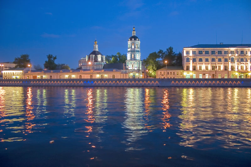 photo "Evening quay" tags: architecture, landscape, 