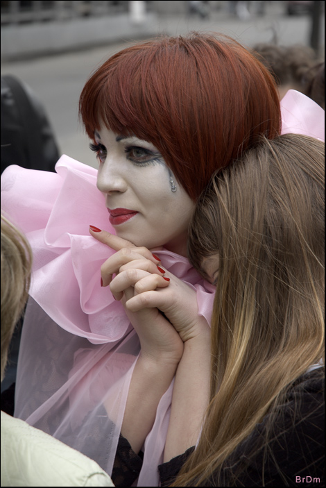 photo "Cheery Pierrot" tags: portrait, reporting, woman